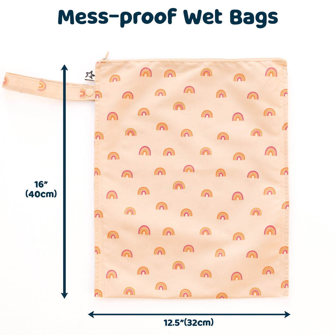 Mess-proof Wet Bags - 2pk