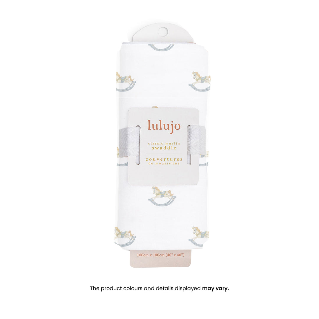 Cotton Muslin Swaddle Blanket - 40x40