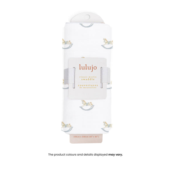 Cotton Muslin Swaddle Blanket - 40x40
