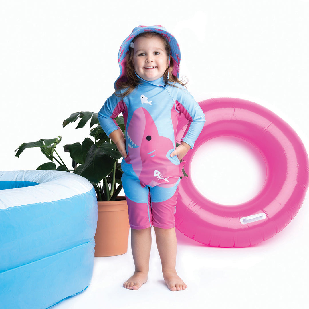 Baby + Toddler UPF50+ Rashguard One Piece Swimsuit