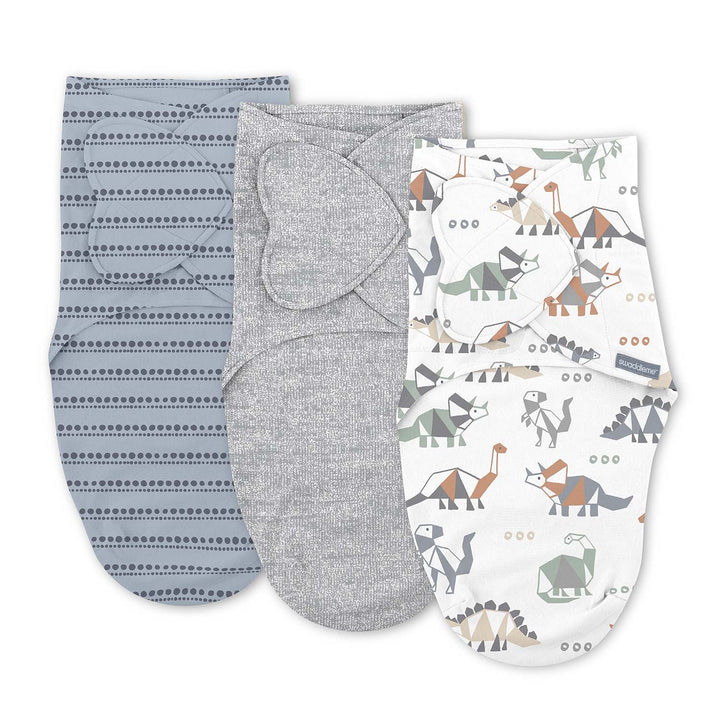 3 pack Monogram Collection Swaddle - Stage 1