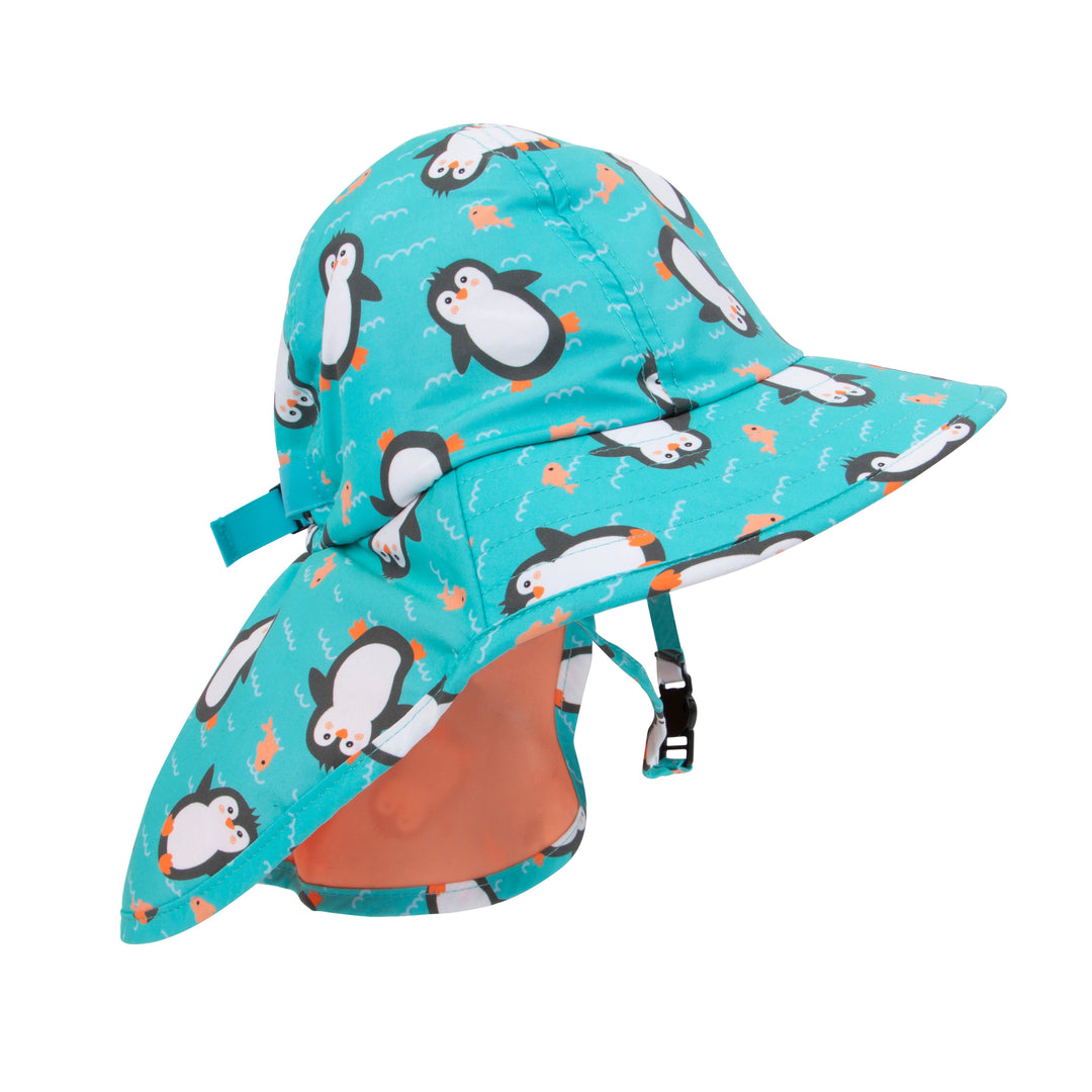 UPF50+ Baby-Toddler Cape Sun Hat