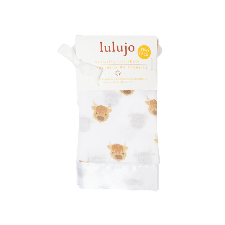 2pk Cotton Security Blankets