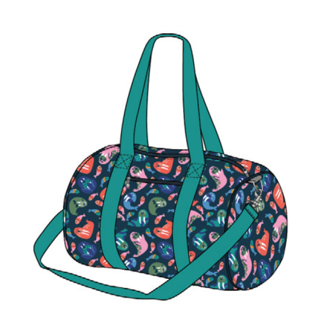 Printed Duffel Bag - Wally the Walrus