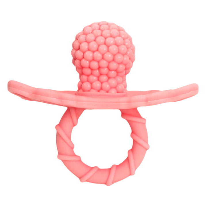 d - RaZbaby - RaZberry Teether - Cotton Candy Pink RaZberry Teether - Cotton Candy 857371000340