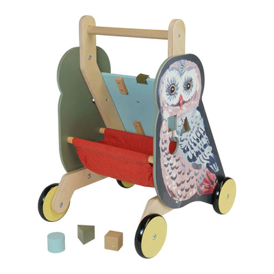 Wildwoods Owl Wooden Cart Shape Sorter