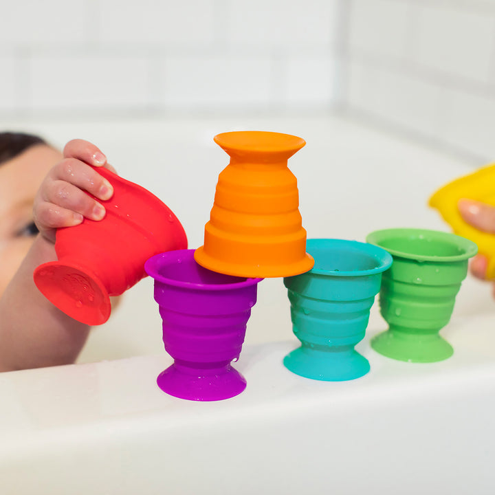 Stack & Squish Cups™ Sensory Stacking Toys