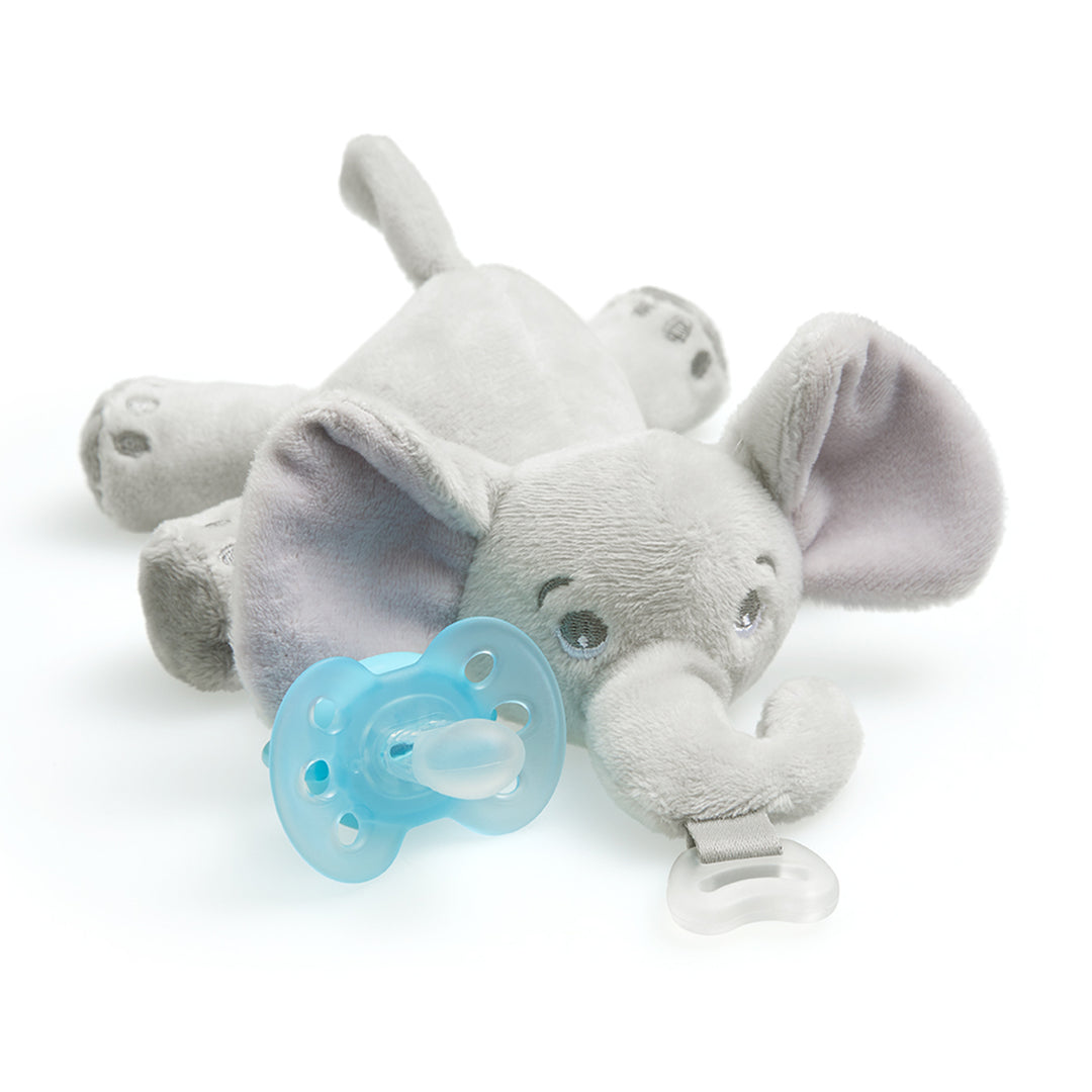 d -Philips Avent-Ultra Soft Pacifier Snuggle 0-6M+ -Elephant Ultra Soft Snuggle - 0-6M+ - Elephant 075020081865