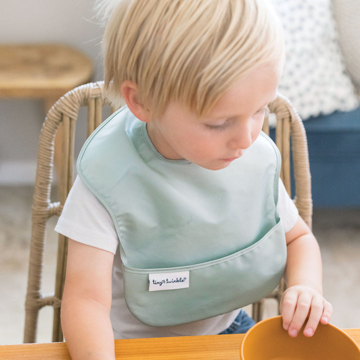 Mess Proof Easy Bib - Sage