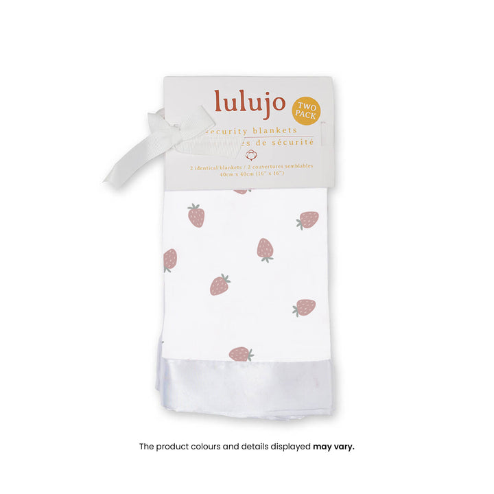 2pk Cotton Security Blankets