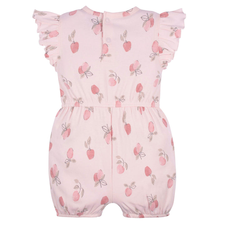 Gerber 1-Pack Baby Girl Appley Sweet Romper