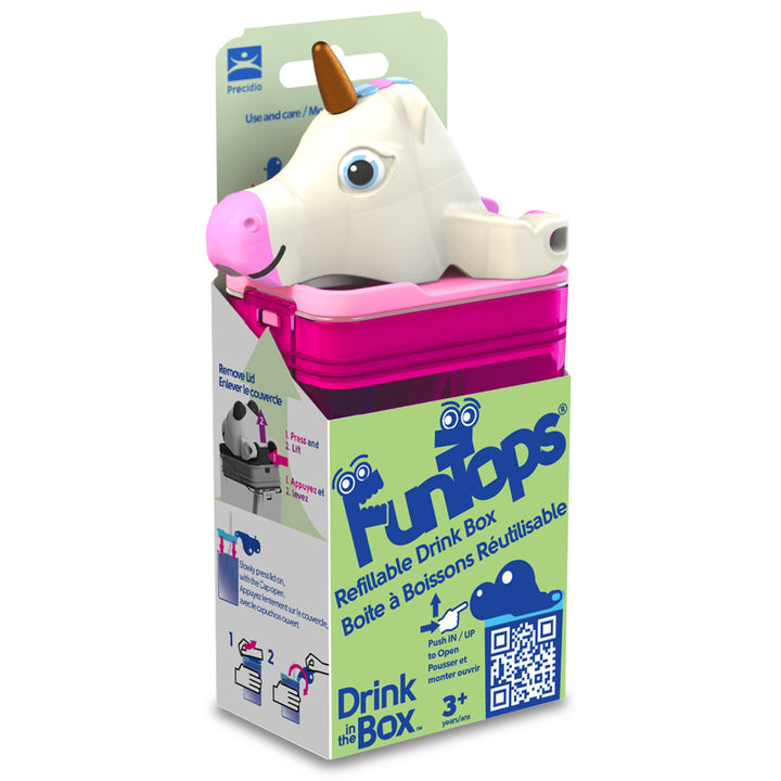 Drink in the Box FunTops Sparkle Unicorn - 8oz