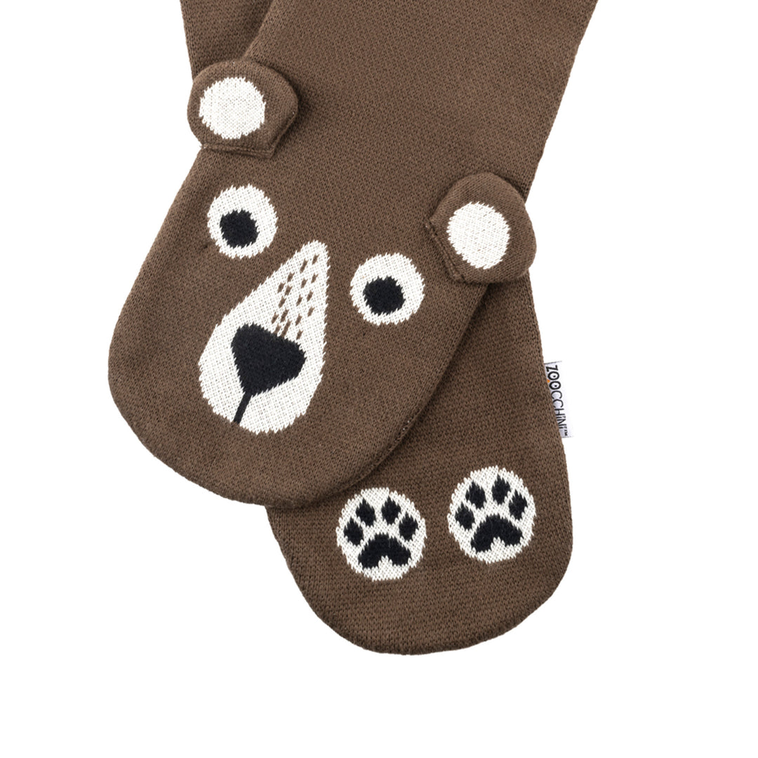 Toddler/Kids Winter Scarf - Bear