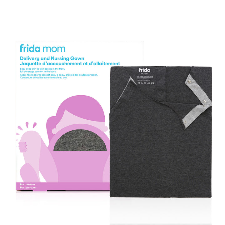 Frida Mom - Delivery + Nursing Gown Delivery & Nursing Gown 810028770249