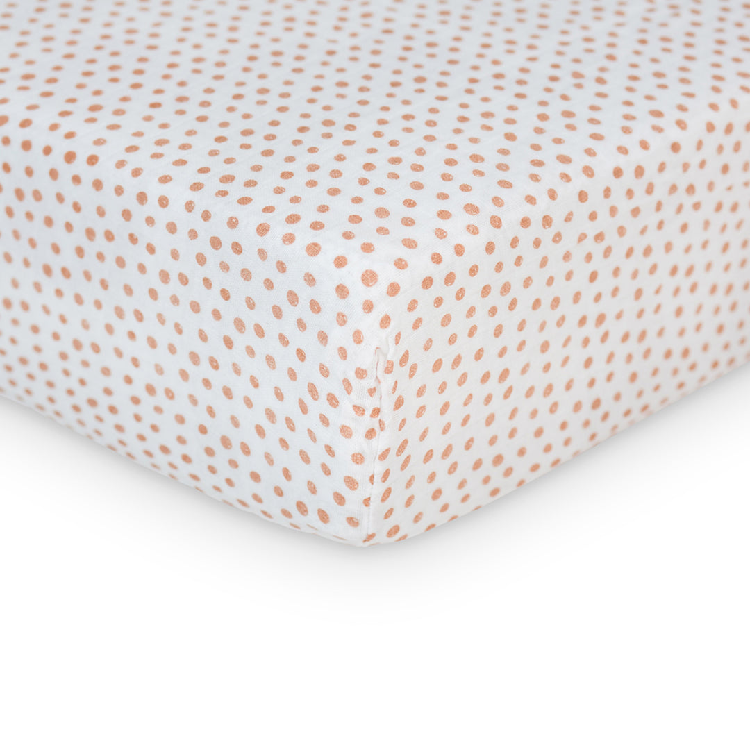 Lulujo - Boho - Crib Sheet - Dots Crib Sheet - Boho - Dots 628233457165