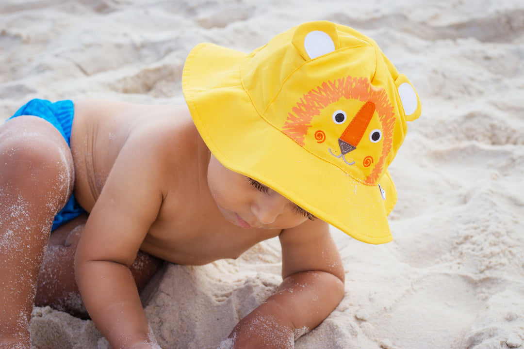 UPF50+ Baby Sun Hat - Leo the Lion