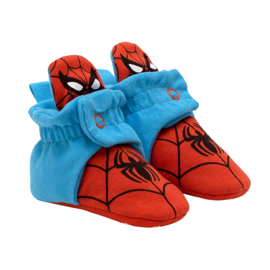 d - Ro+Me - Marvel - Snap Bootie - Spider Man - 0-3M Ro+Me by Robeez - Marvel - Snap Bootie - Spider Man 730838984783