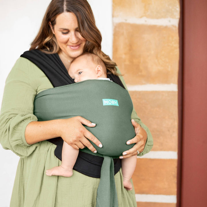 Easy Wrap Baby Carrier   Olive Onyx