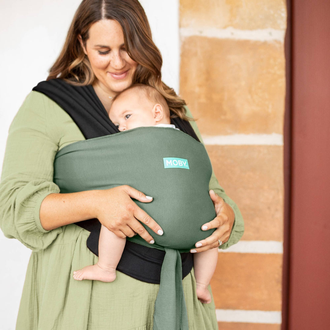 Easy-Wrap Baby Carrier - Olive-Onyx