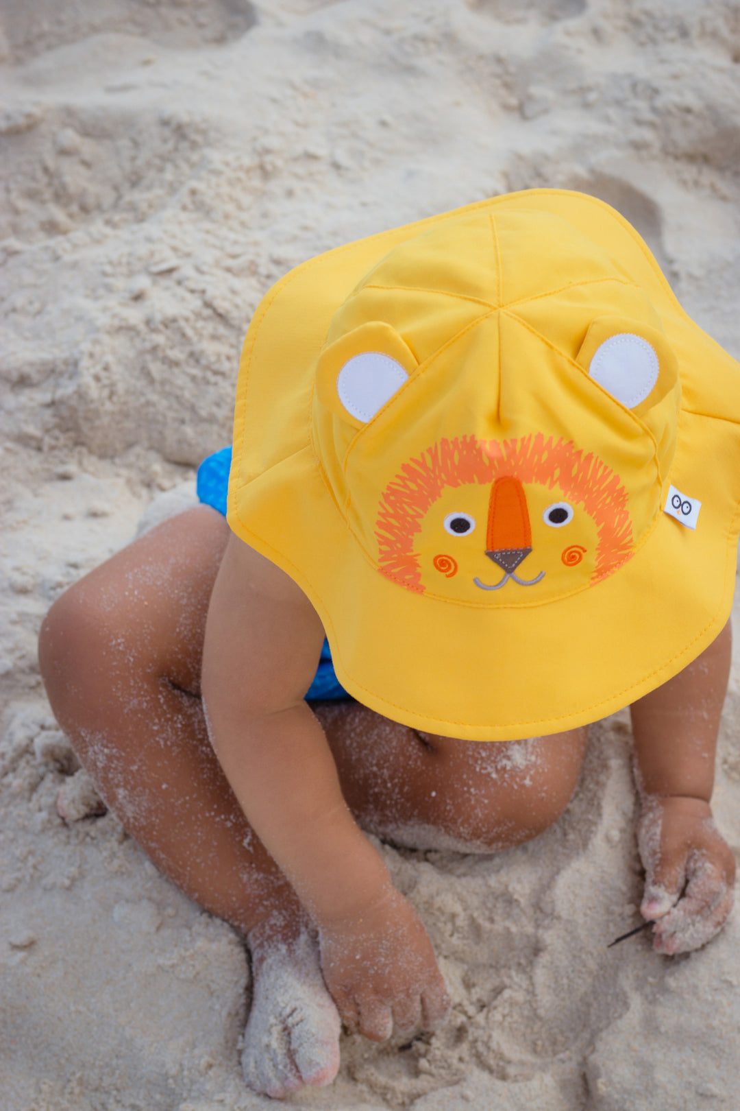 UPF50+ Baby Sun Hat - Leo the Lion