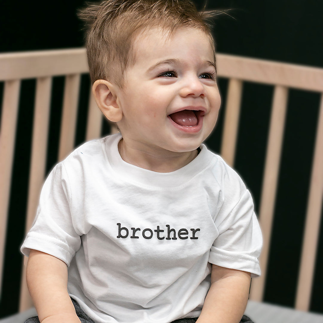 Toddler T-Shirt - Brother - White