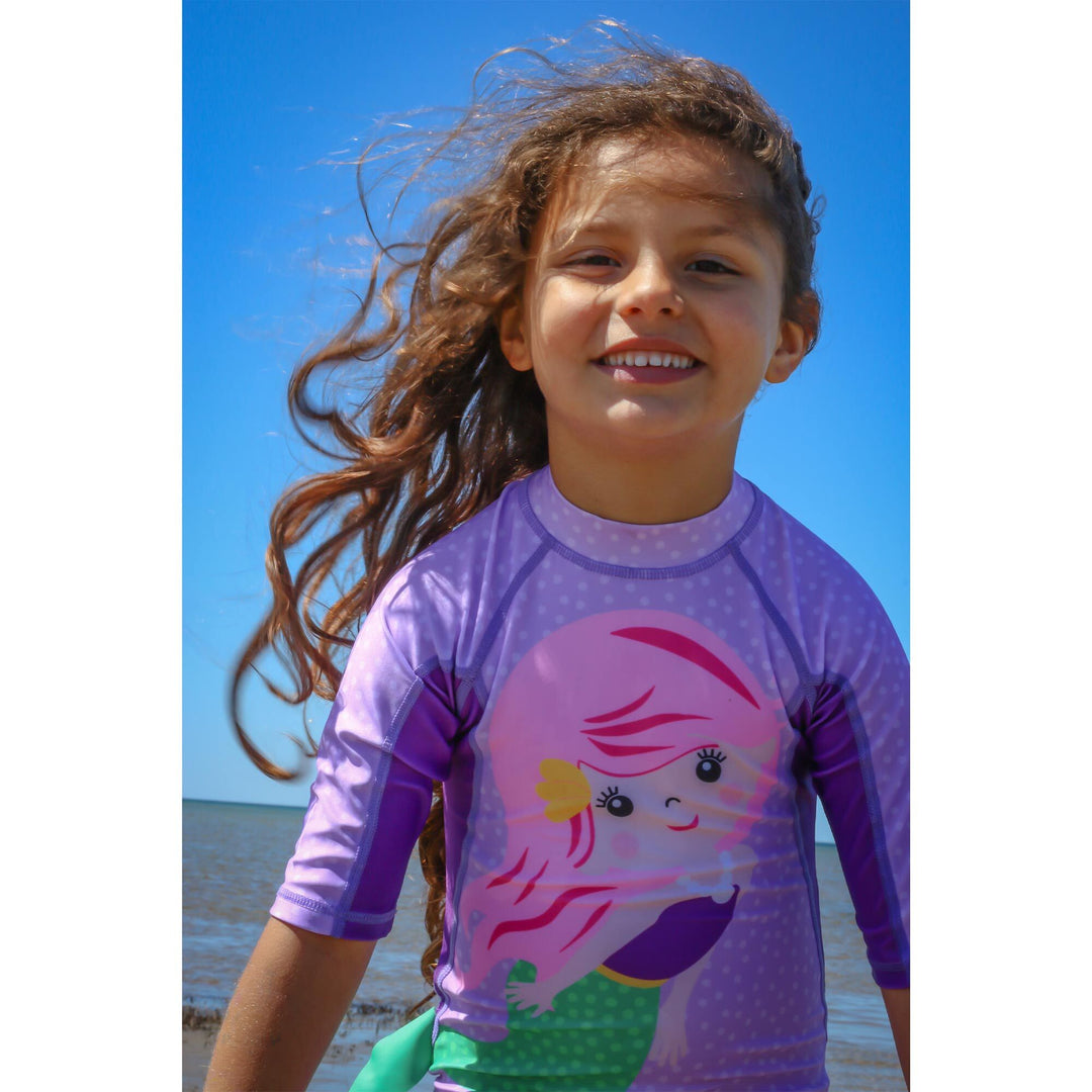 Baby + Toddler UPF50+ Rashguard One Piece Swimsuit