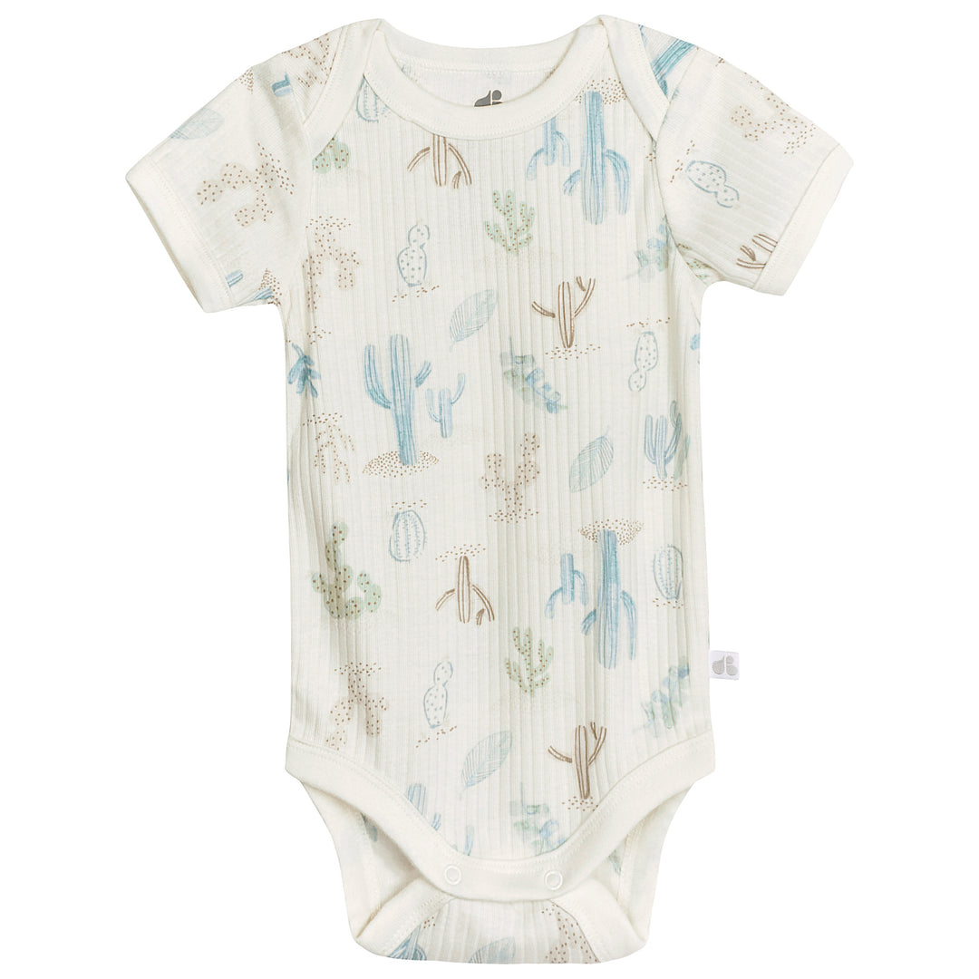 Short Sleeve Bodysuits - 3pk