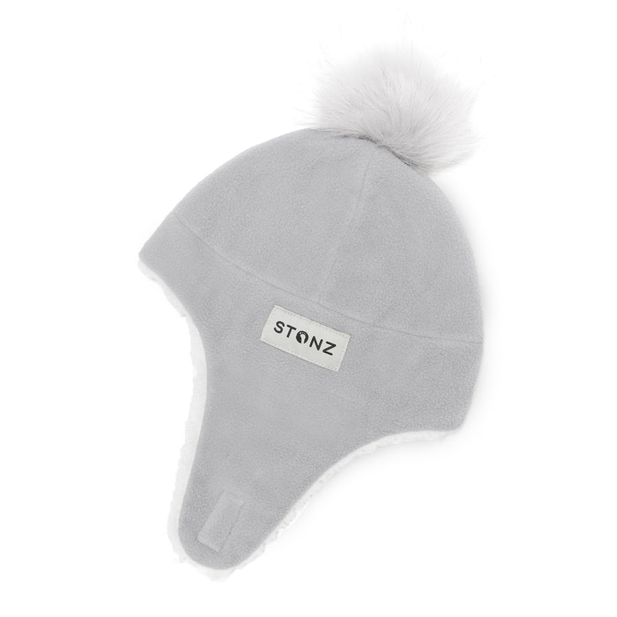 Stonz - F24 - Fleece Hat - Grey - 6-18M Fleece Hat - Grey 628631011655
