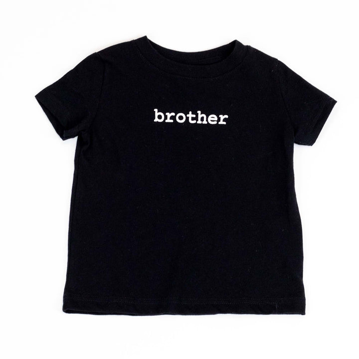 d - Kidcentral - Infant T-Shirt - Brother - Black - 6-12M Infant T-Shirt - Brother - Black 808177010019