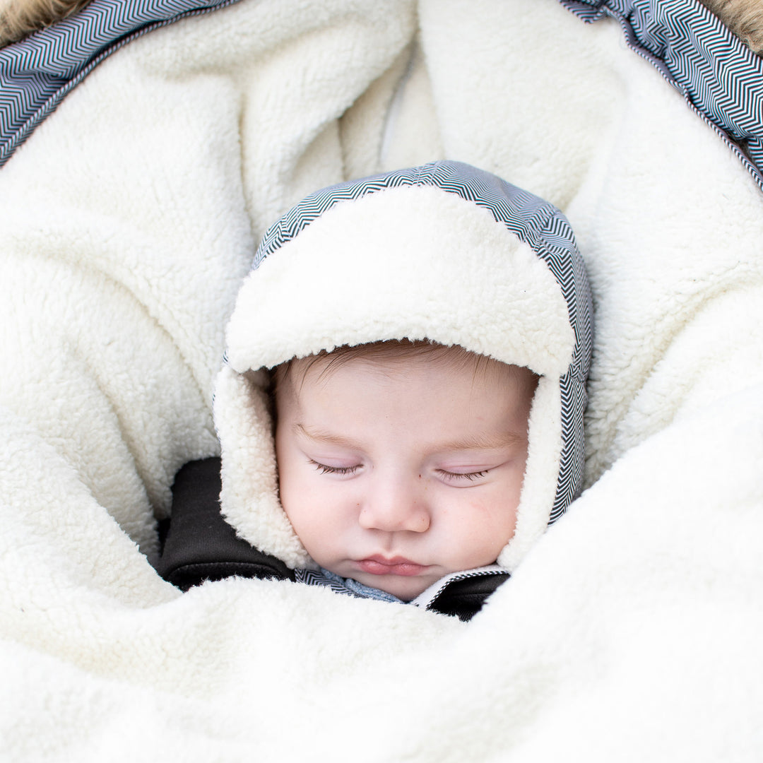 Winter Hats - Herringbone Grey