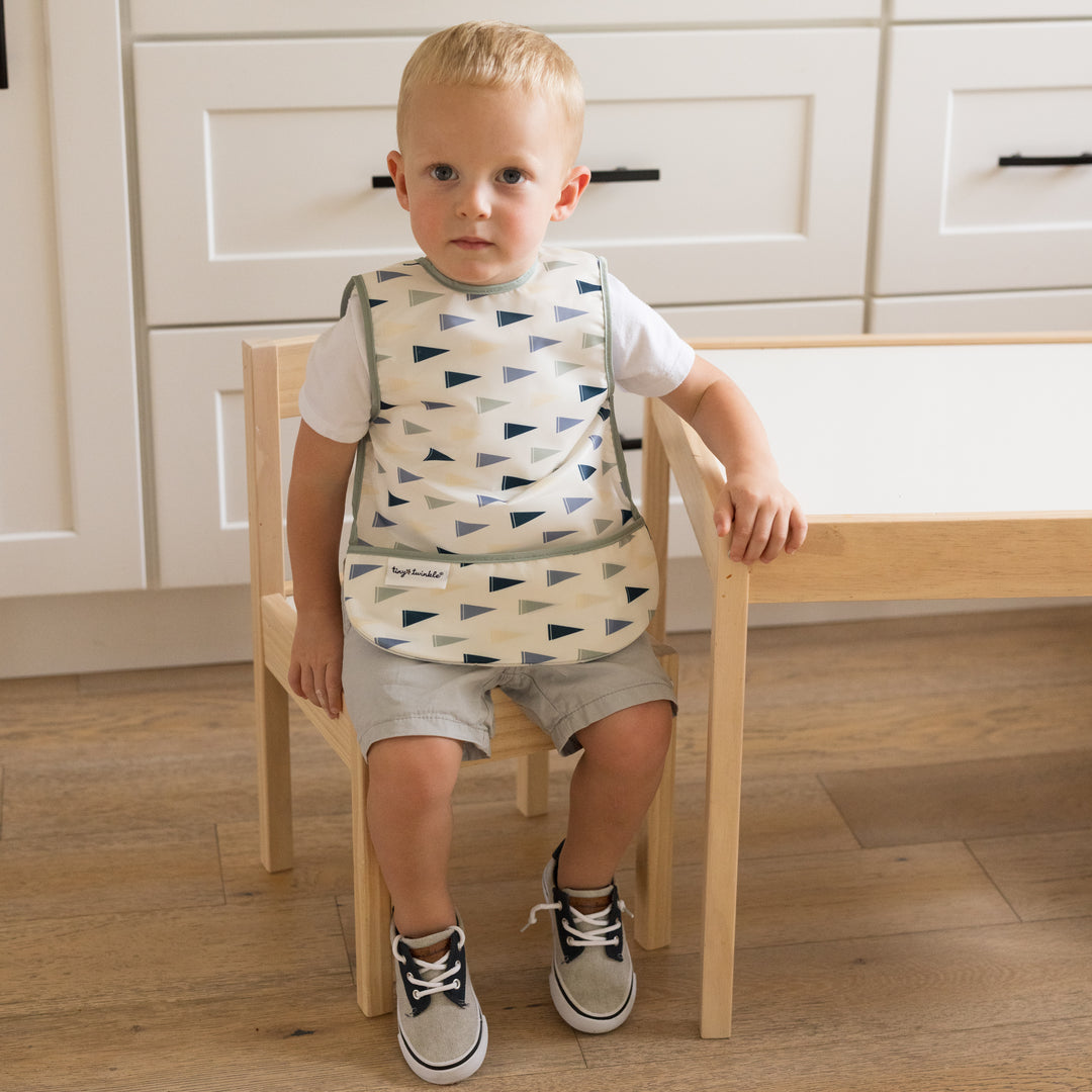 Tablier bavoir anti-salissures