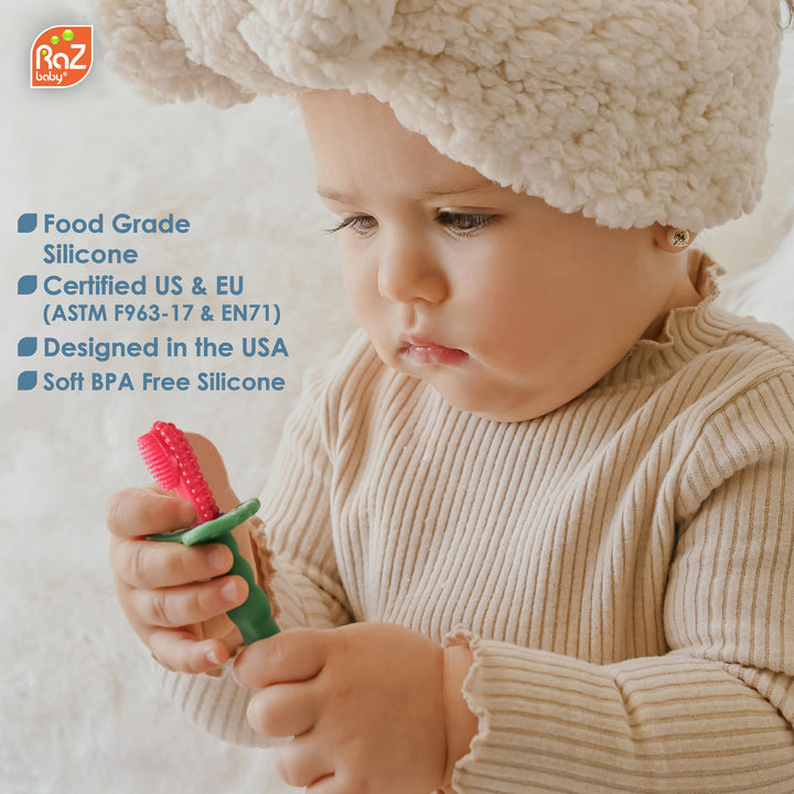 RaZberry Teething Toothbrush