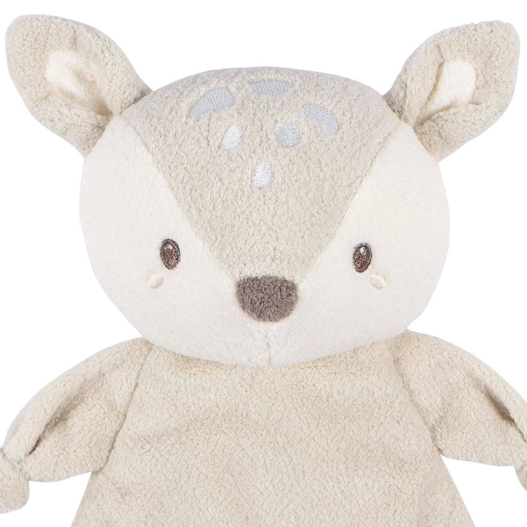 Just Born by Gerber Baby Neutral Lovey Security Blanket Fawn - TAN