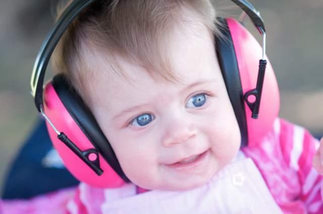 Kids Hearing Protection Earmuffs (2y+) - Petal Pink