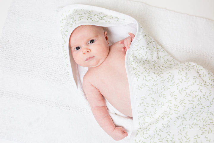 Hooded Towel - Greenery