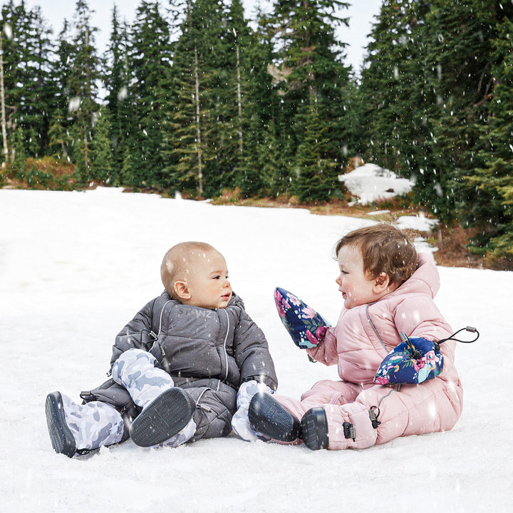 Snow Suit - Puffer - Heather Grey