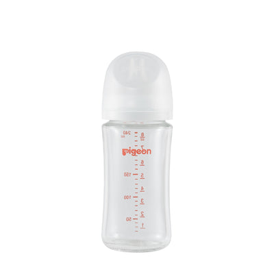 Glass Bottle 8oz with M Nipple (3M+)