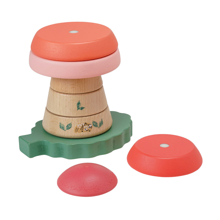 Wooden Magnetic Toy Folklore Fungi Toadstool