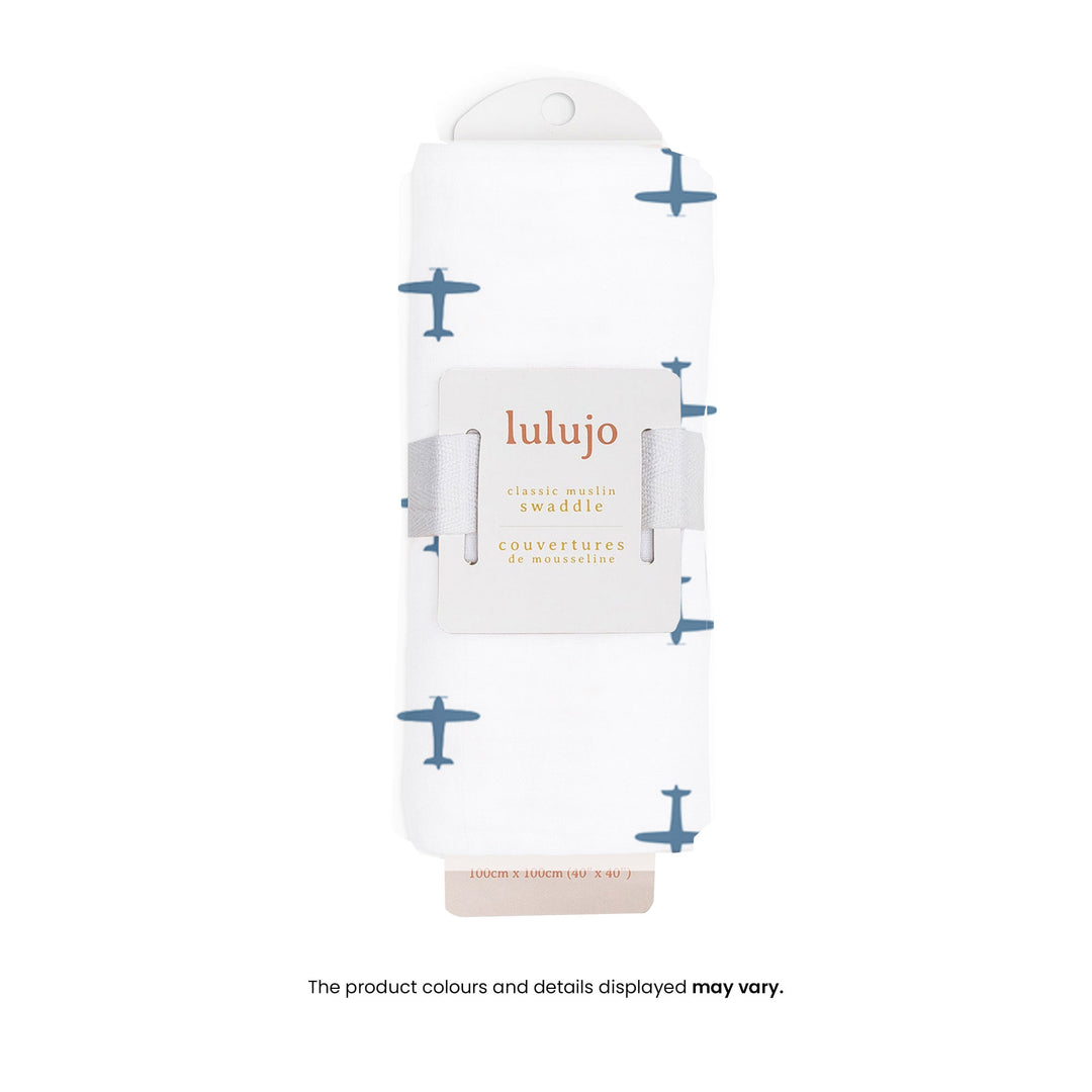 Cotton Muslin Swaddle Blanket - 40x40