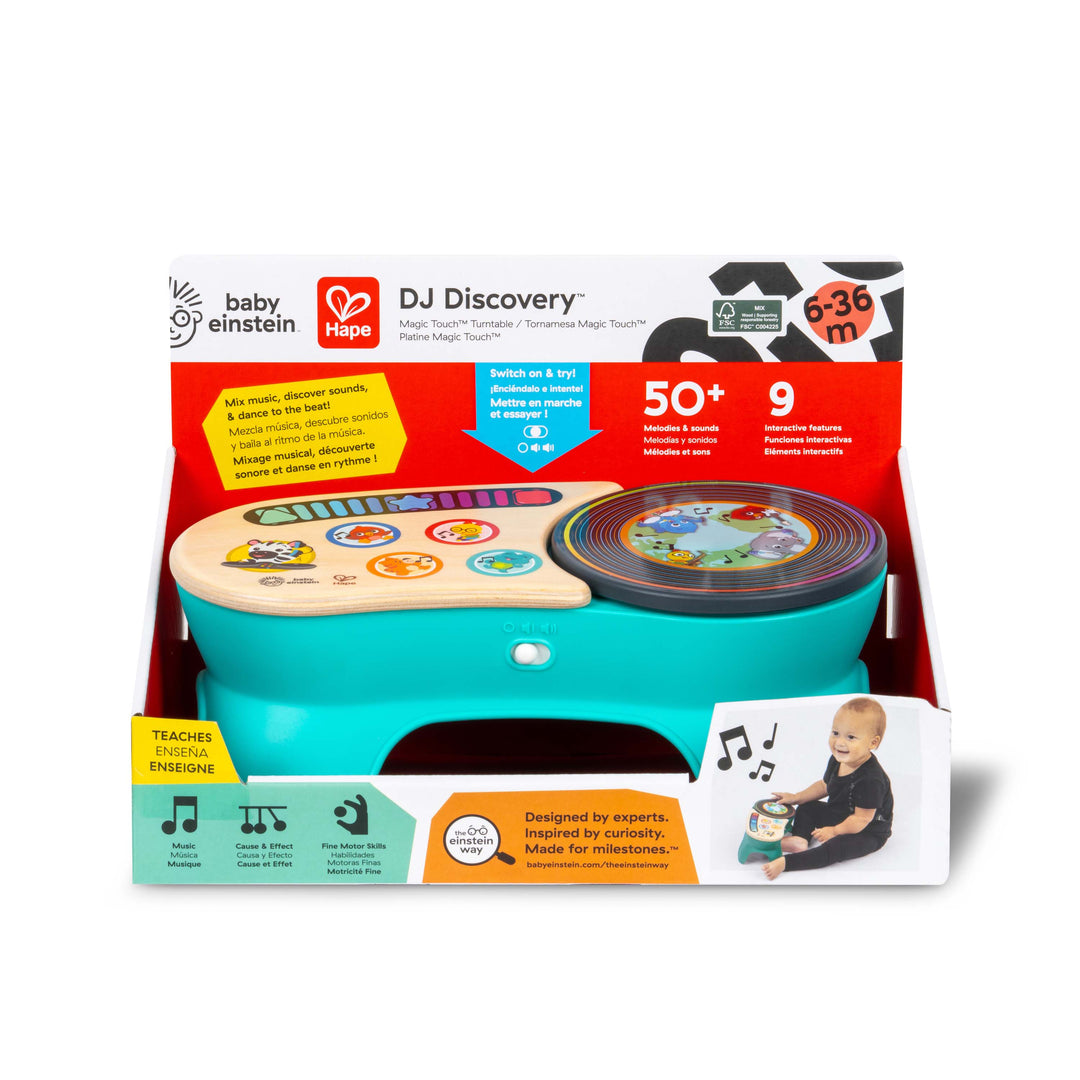 HAPE DJ Discovery Magic Touch Turntable