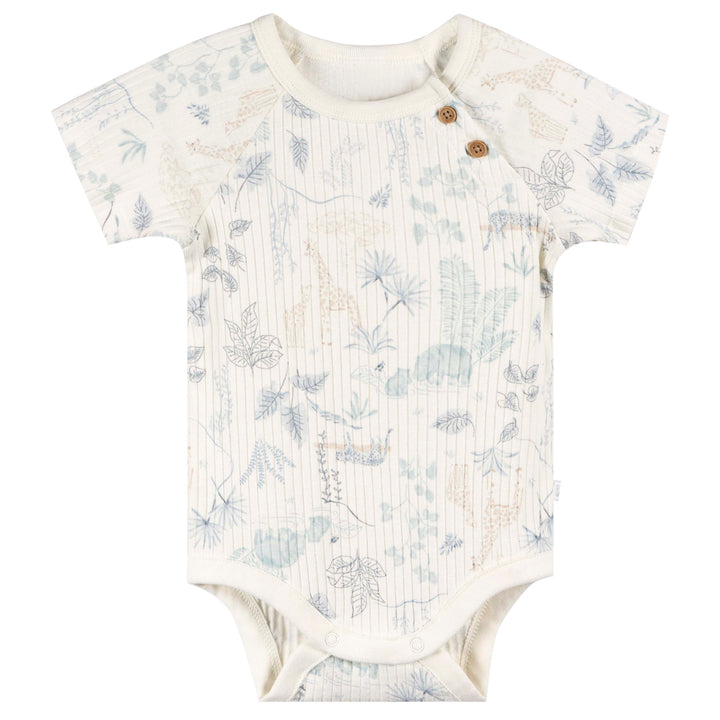 Short Sleeve Bodysuits - 3pk