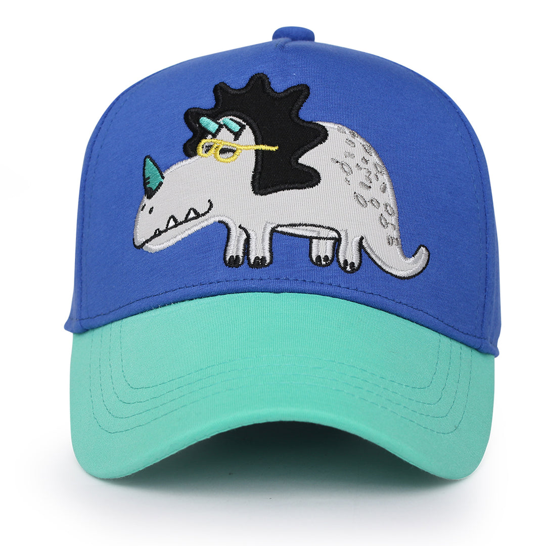 d - FlapJackKids - Kids Ball Cap - Dino - Large Kids UPF50+ Ball Cap - Dino 873874006023