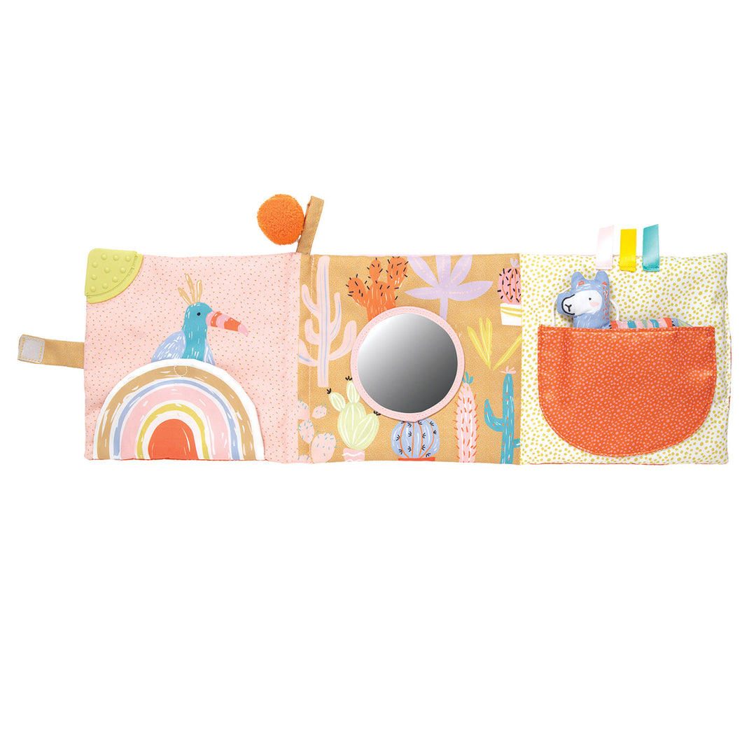 Llama Themed Soft Baby Activity Book