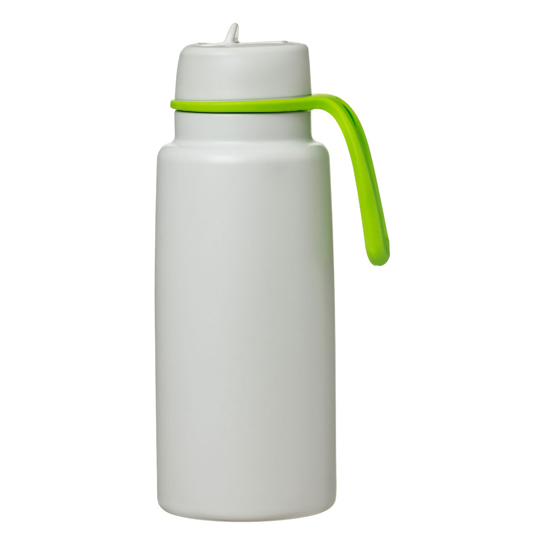 1L Insulated Flip Top Bottle - Lime Time