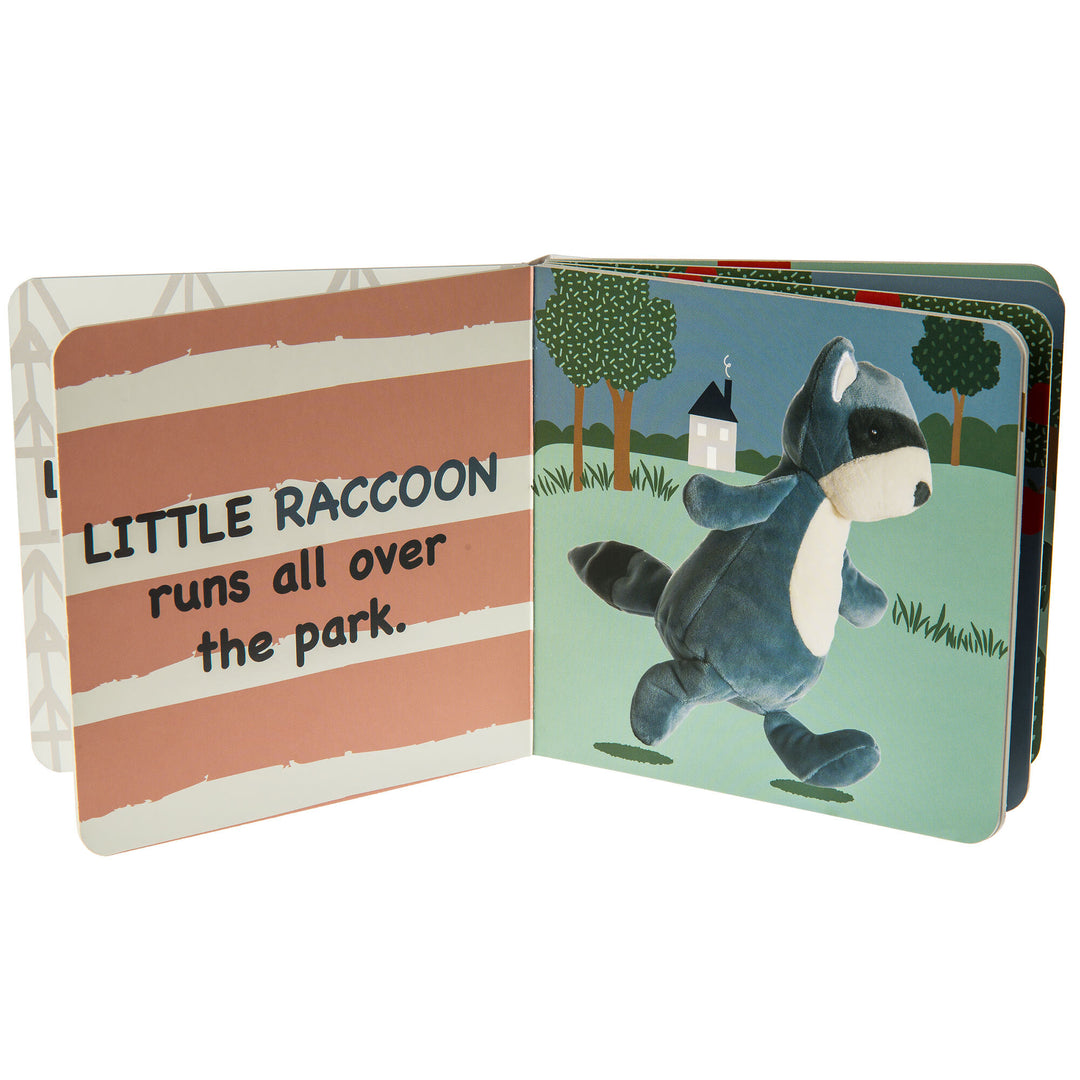 Leika Little Raccoon Book   6x6"