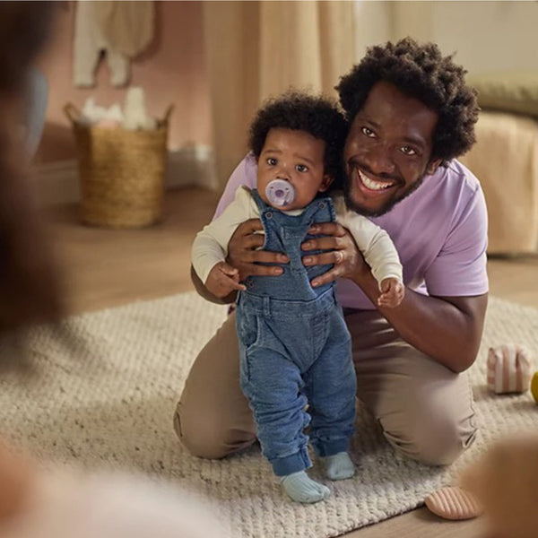 Soothie Pacifier 2 Pack - 0-3M - Lilac/Pink