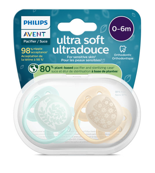 Ultra Soft Pacifier - 2 pack