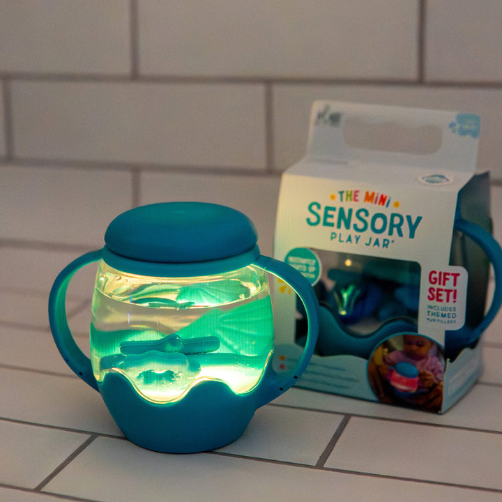 Mini Sensory Play Jar with Silicone Fillers - ENG ONLY