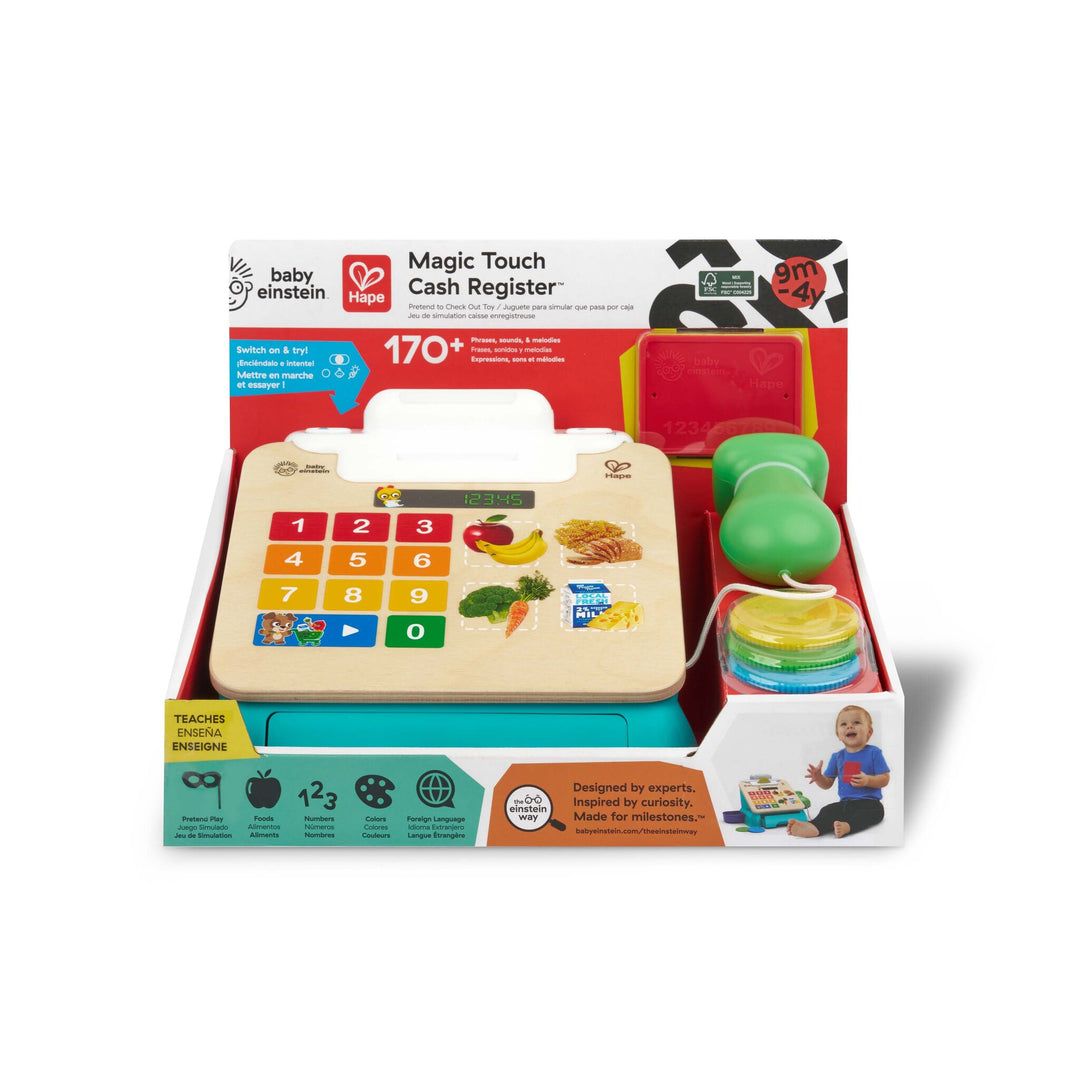 HAPE Magic Touch Cash Register™ Pretend to Check Out Toy