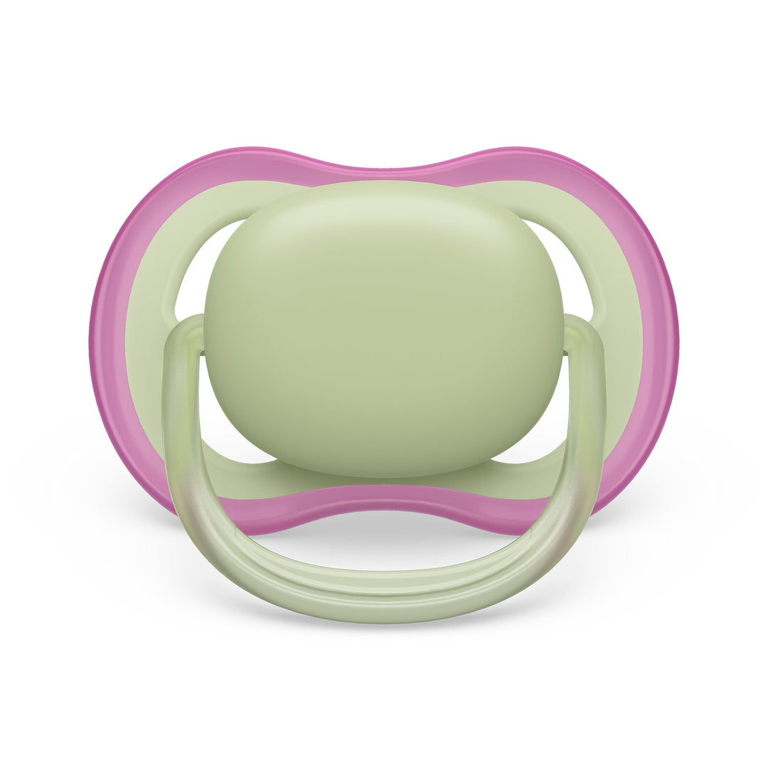 Ultra Air Pacifier - 0-6M - Fresh Lilac+Pastel Green - 2 pack